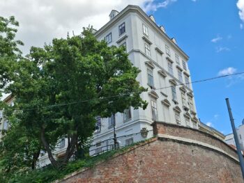 M&ouml;lkerbastei in Wien, Schauplatz des Kriminalfalls Wien 1842